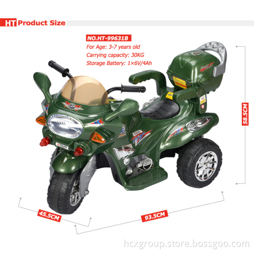 Baby Car: Special Police 1 Electric Chilren Car (Without R/C, 99631B)